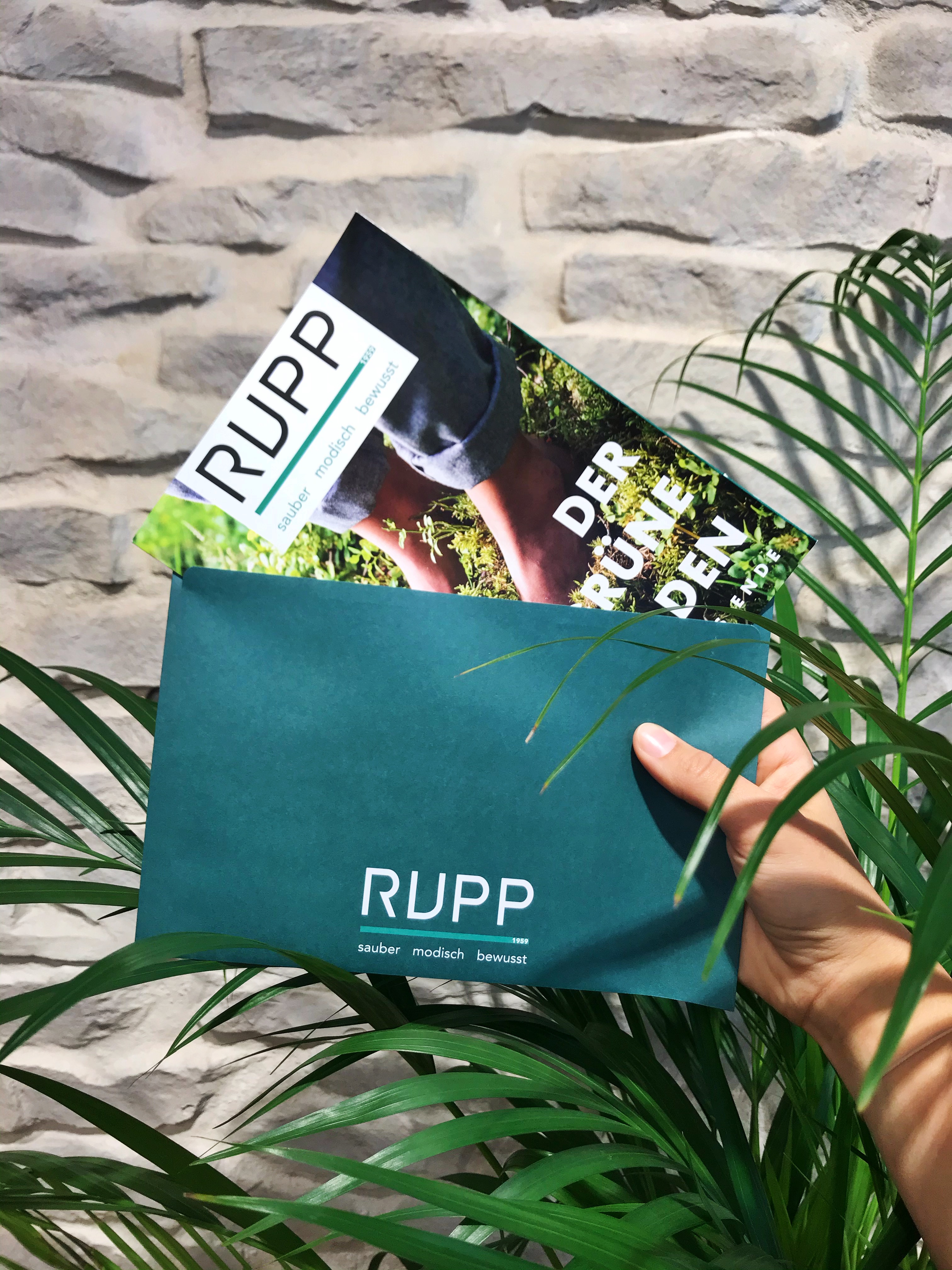 RUPP Gutschein fair-schenken