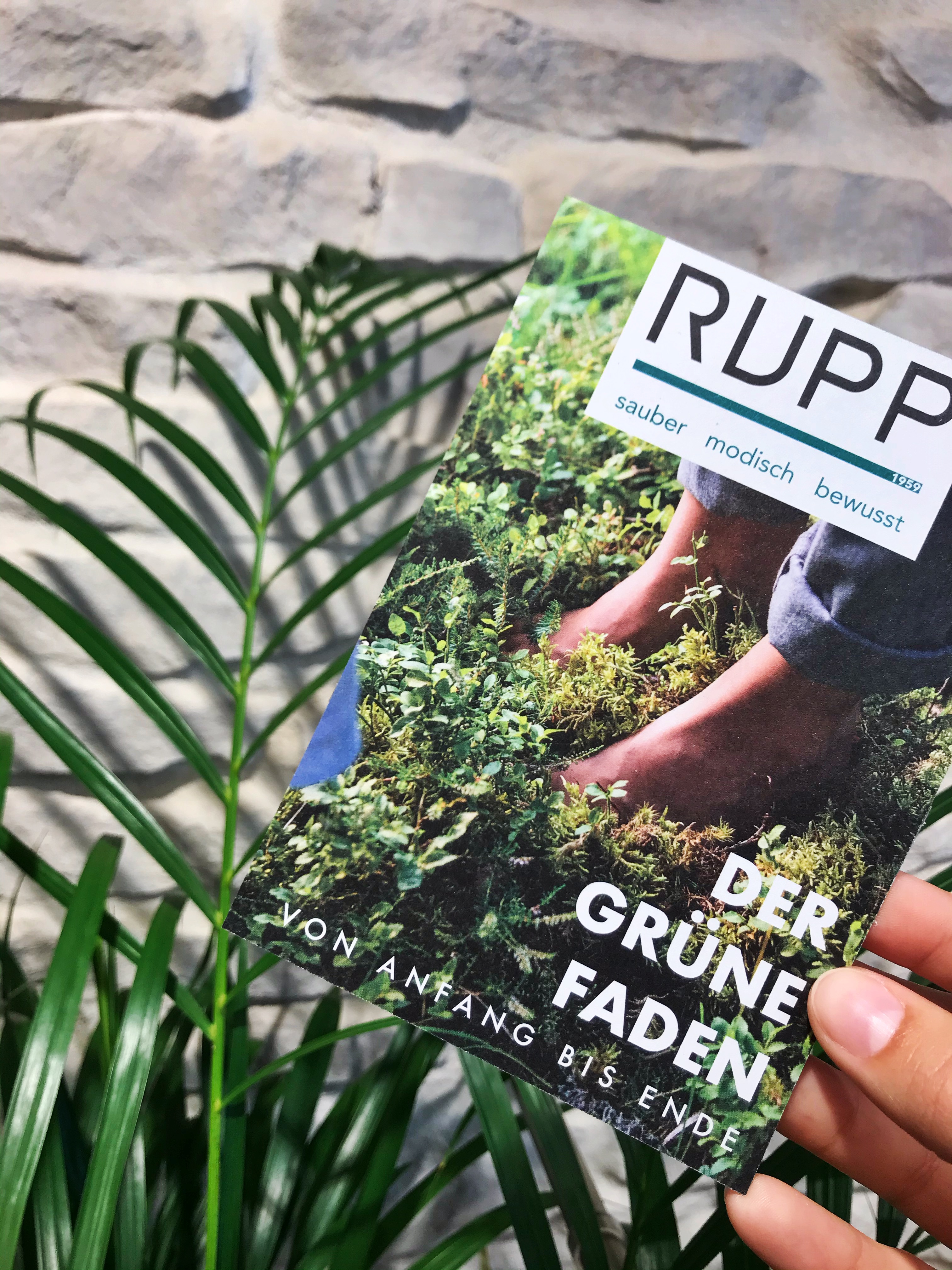 RUPP Gutschein fair-schenken