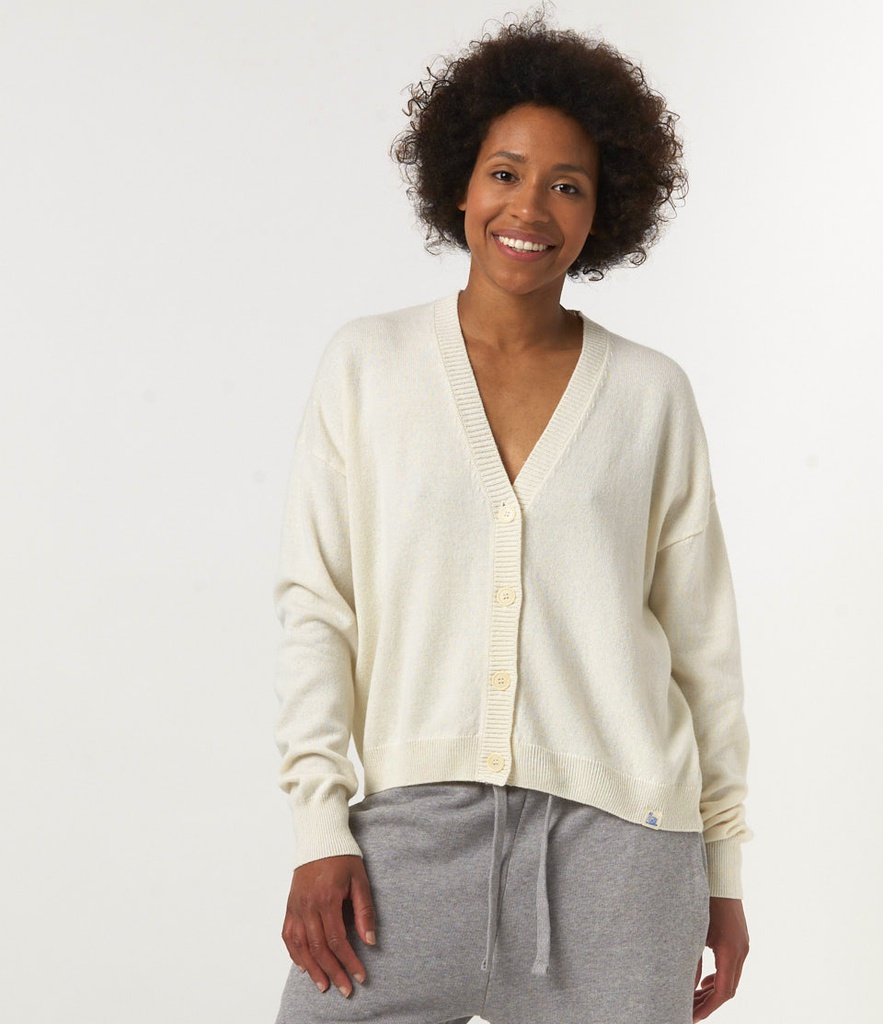 Merino cropped Cardigan von Merz b. Schwanen bei RUPP Moden