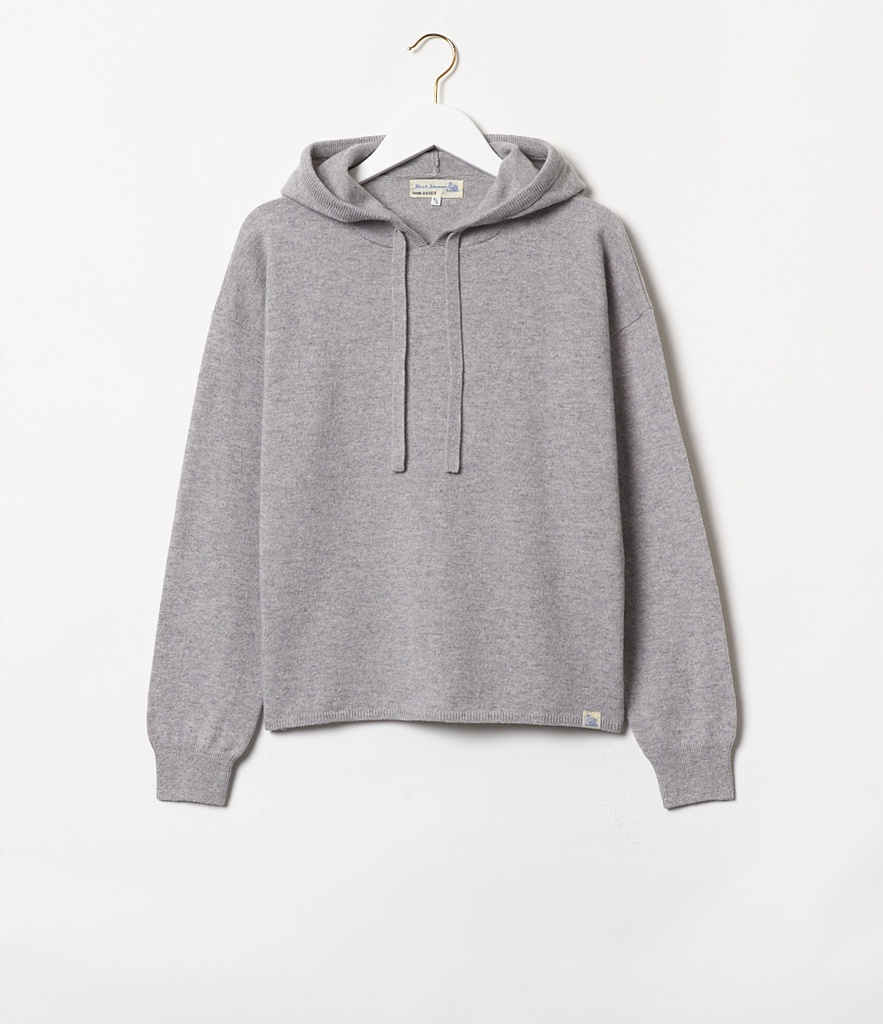 Merino Hoodie von Merz b. Schwanen bei RUPP Moden