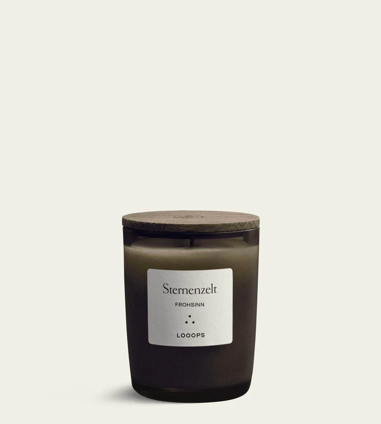 Duftkerze STERNENZELT von Looops Kerzen bei Rupp Moden