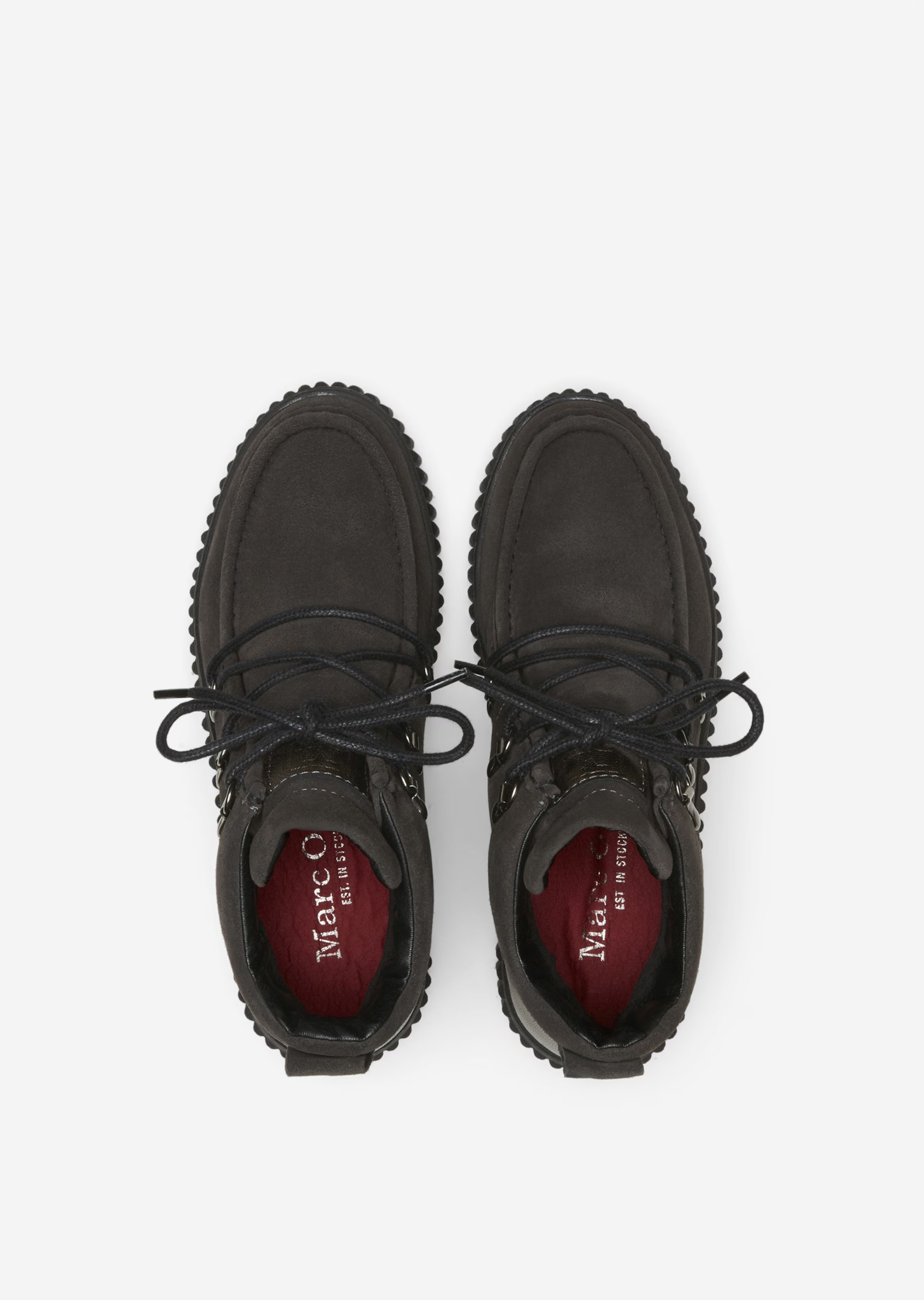 Schnürstiefelette mit Bergsteigerösen von Marc o´Polo bei Rupp Moden
