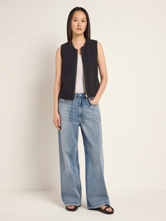 Weste mit Zipper von Lanius bei Rupp Moden